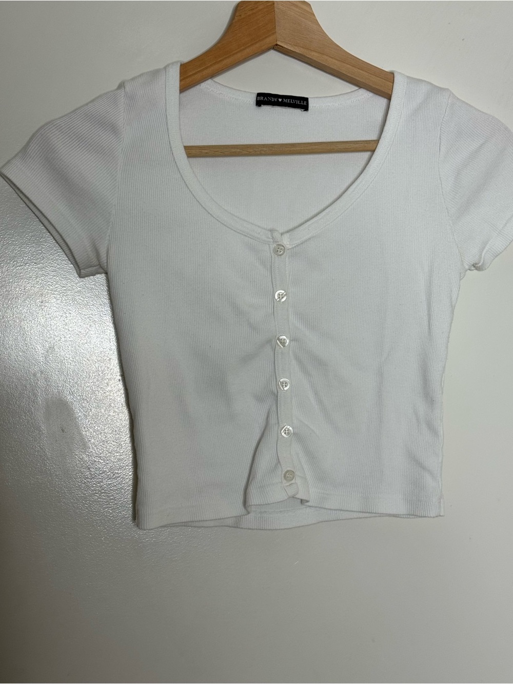 Brandy Melville White Tee Bundle - OS - Picture 2 of 13